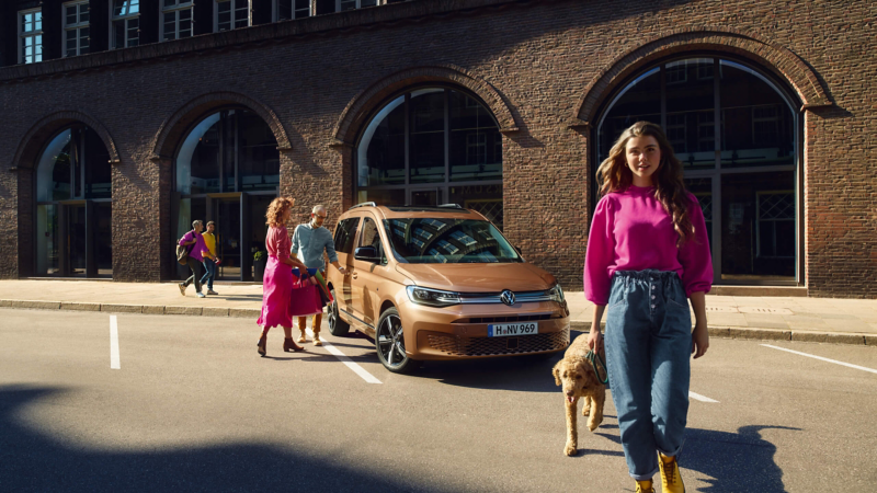Il Volkswagen Caddy come auto familiare