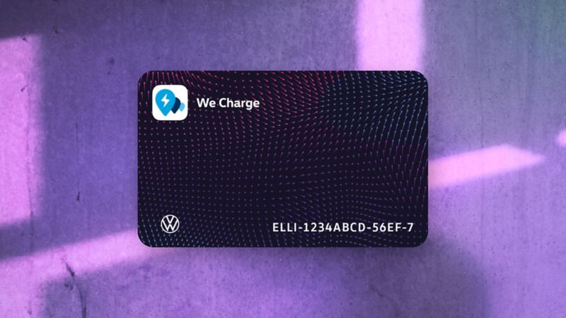 We Charge charging card 