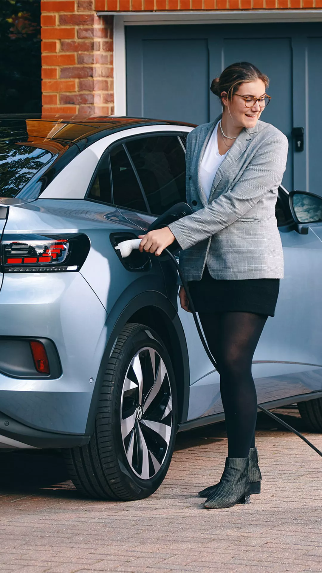 Fleet customer? Receive an Ohme home charger when you order from our fully electric ID.range⁠2