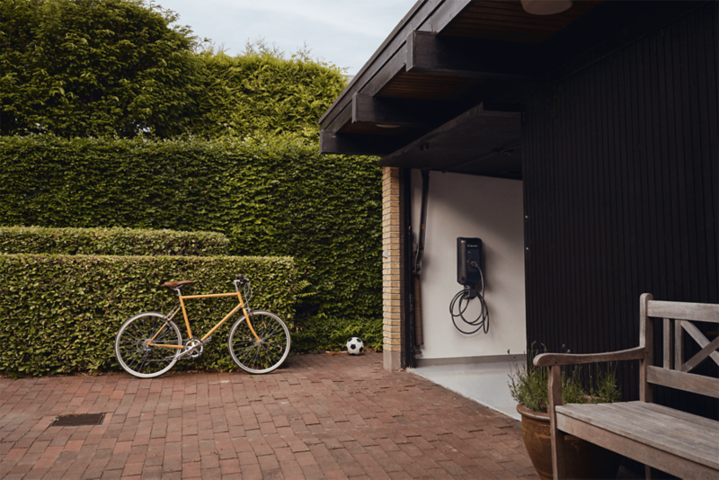 Carport med ladestander
