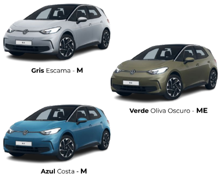 más colores del nuevo ID.3 en Canarias