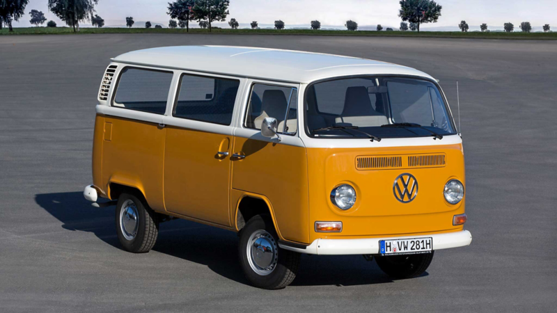Segiunda generación de VW Combi o Transporter 2, año 1967 a 1979