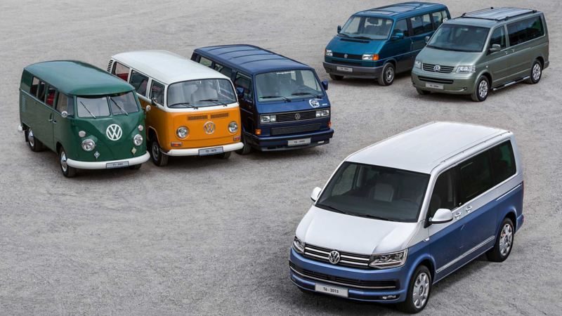 VW Combi 70 años de Transporter