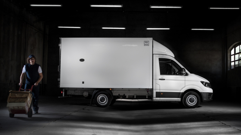 Plano lateral del VW Crafter Fresh