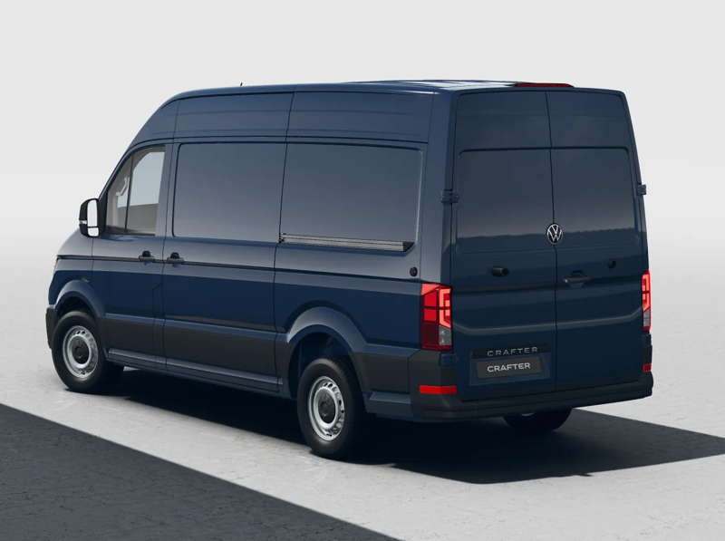 crafter panel van trendline back angle