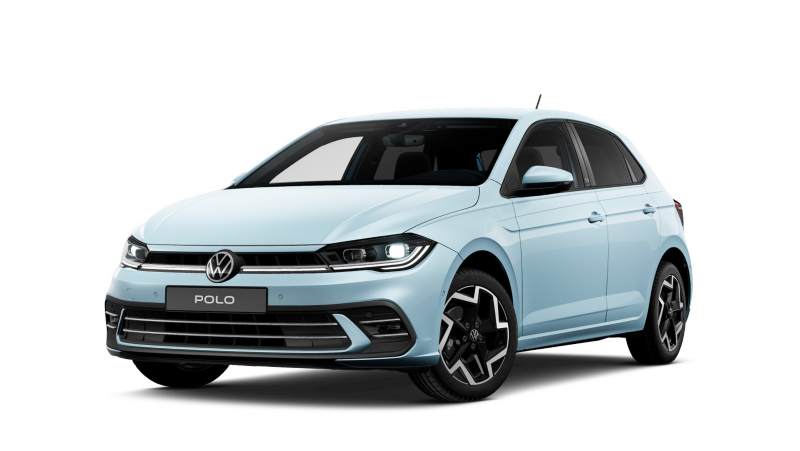 Visuel 3/4 avant de la Polo Edition 50.