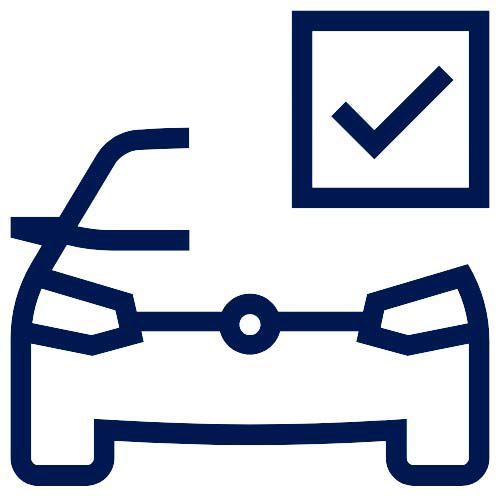 Icono de configuración de VW.