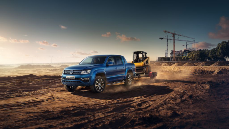 Amarok blauw 3/4