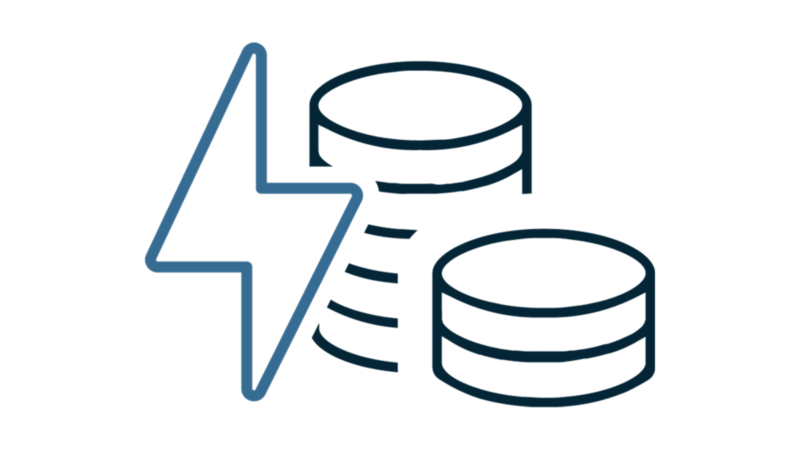 an icon that displays a clock and text reads Morning 70% by seven thirty a.m