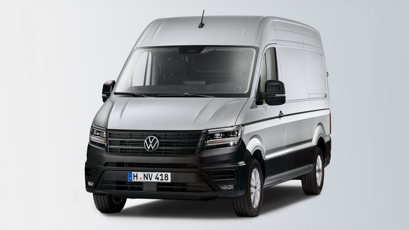 Den nye VW Crafter front.