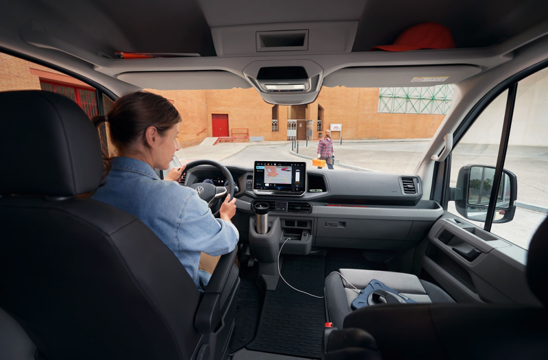 Digital Cockpit Pro w VW Crafterze.