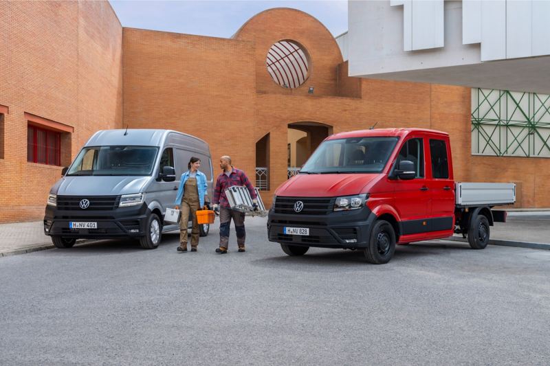 VW Crafter Fourgon et VW Crafter Pick-up
