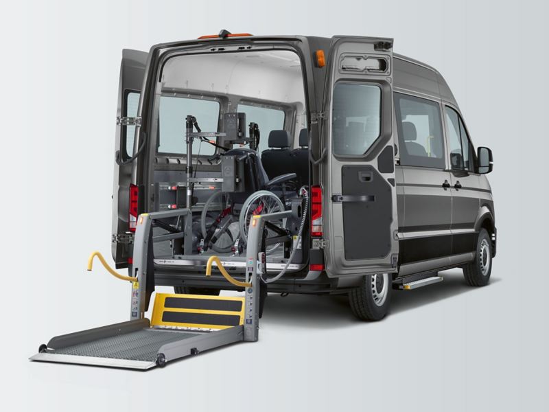 VW Crafter transport de personnes aménagé handicap