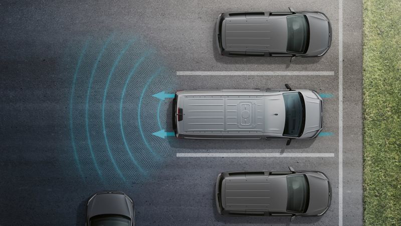 rear cross traffic alert vw caddy cargo