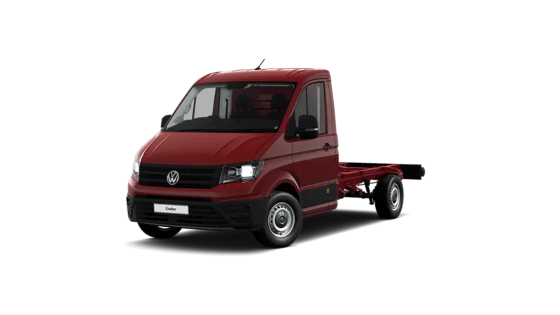 Crafter Chassis Cab 3/4-view