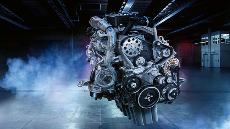 Motor del VW Crafter TDI