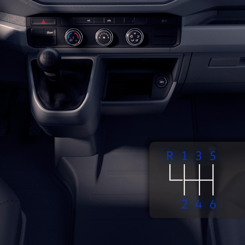 Caja de cambios de 6 velocidades Transporter pasajeros