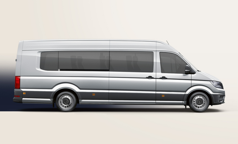 Camioneta tipo Van para transporte de Pasajeros VW Crafter