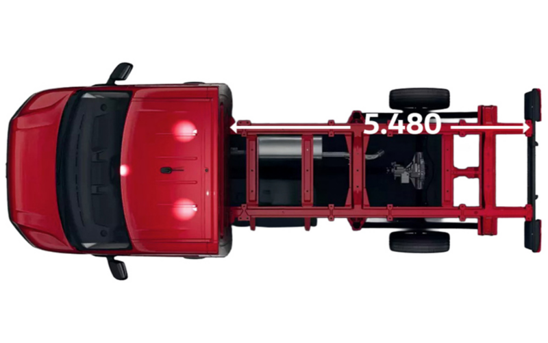 Crafter Podwozie z pojedynczą kabiną L4