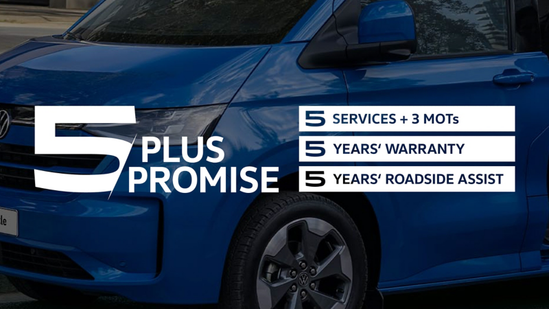 5 plus promise promotion logo. 