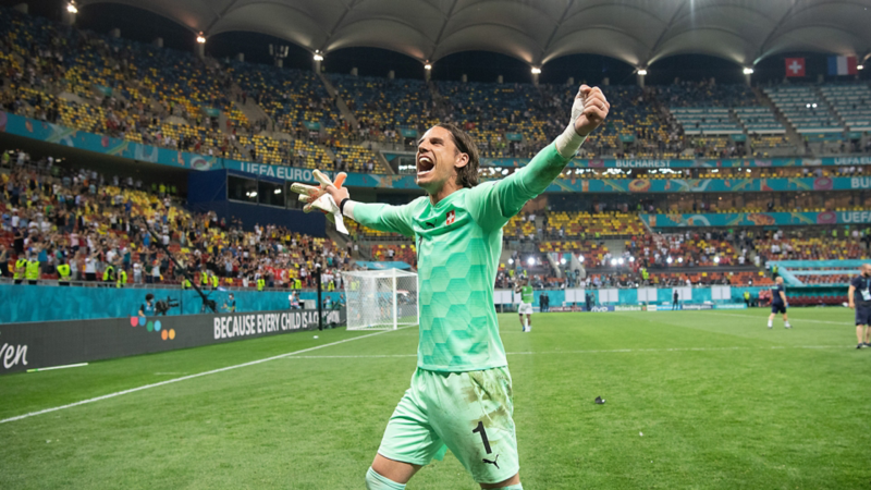 Yann Sommer am Jublen
