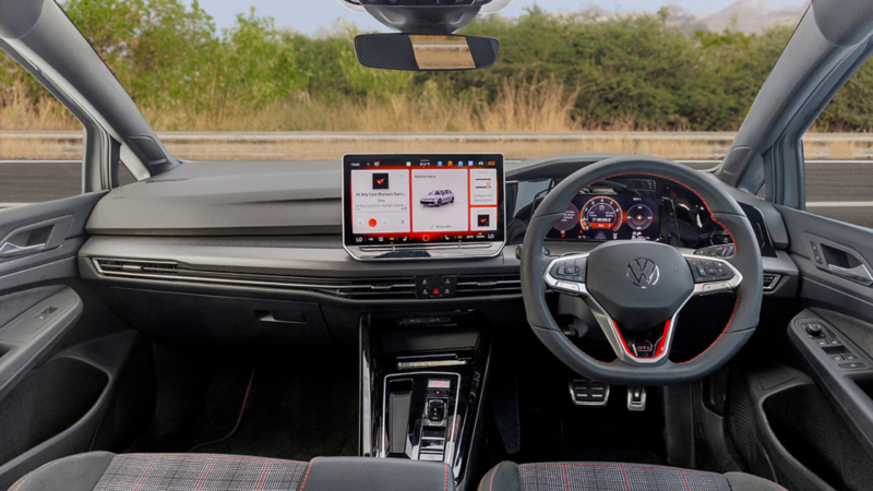 Golf GTI Dashboard view
