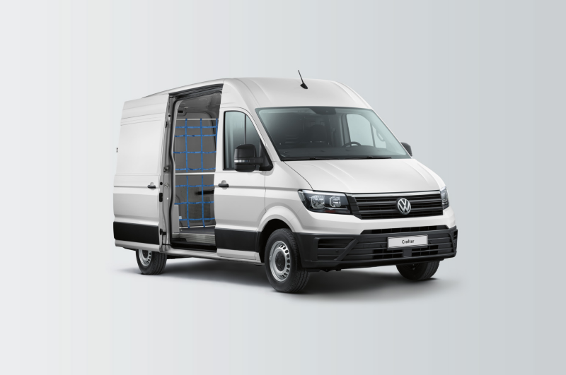 Volkswagen Crafter Furgon z zabudową.