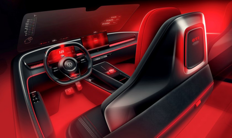 De Volkswagen ID GTI Concept car