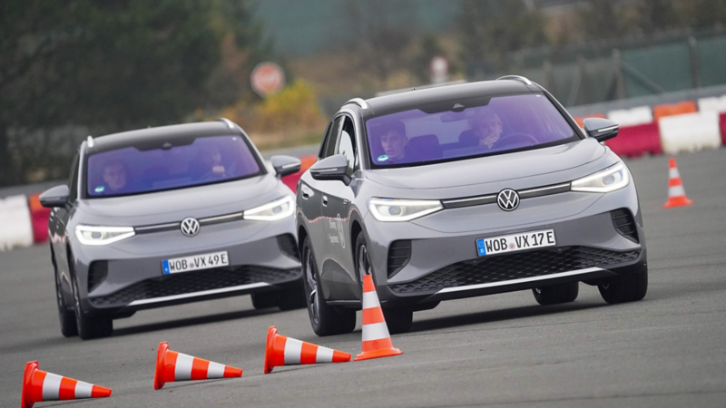 DFB, Die Mannschaft, Fahrsicherheitstraining, Volkswagen