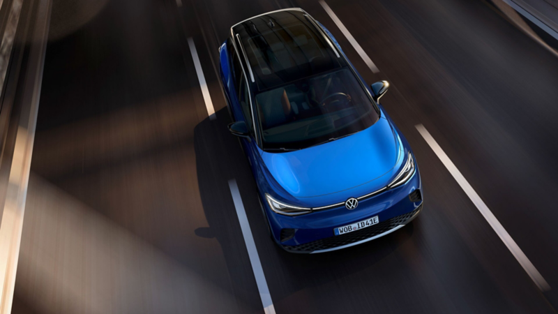 Diseño exterior de SUV eléctrico ID. 4 de Volkswagen