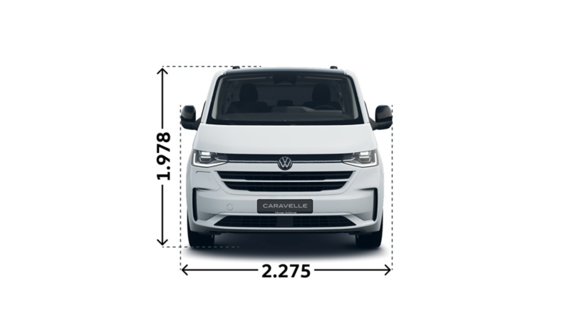 e-Caravelle Edition kurzer Radstand Front