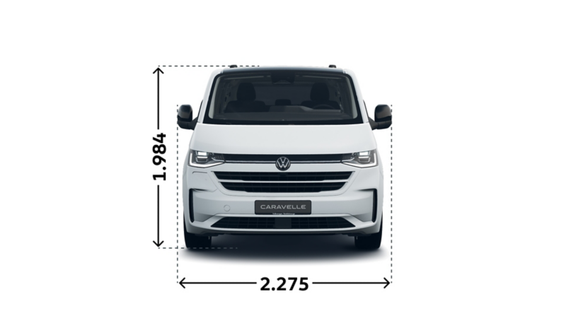 e-Caravelle Edition langer Radstand Front