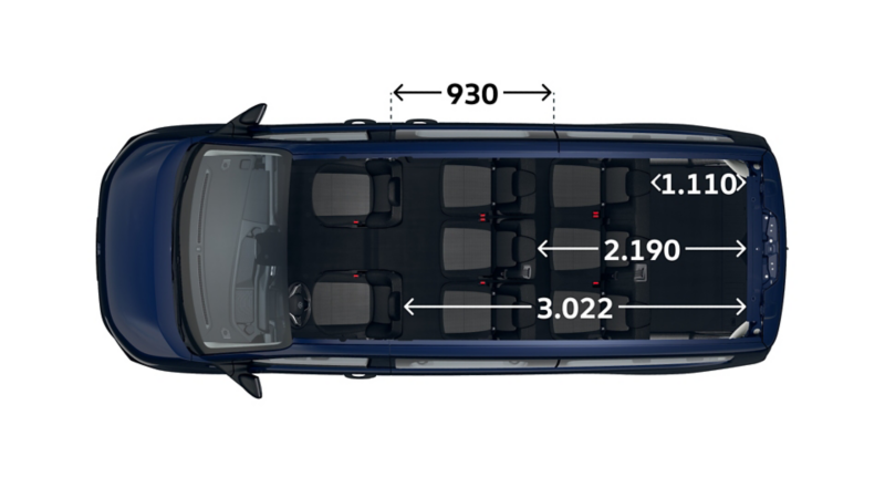 e-Caravelle langer Radstand Top