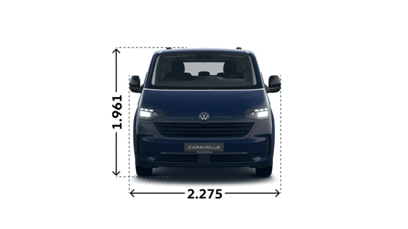 e-Caravelle Life kurzer Radstand Front