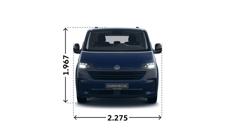 e-Caravelle Life langer Radstand Front