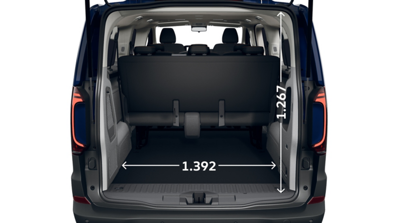 e-Caravelle PanAmericana langer Radstand Laderaum