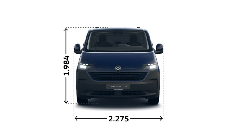 e-Caravelle PanAmericana langer Radstand Front