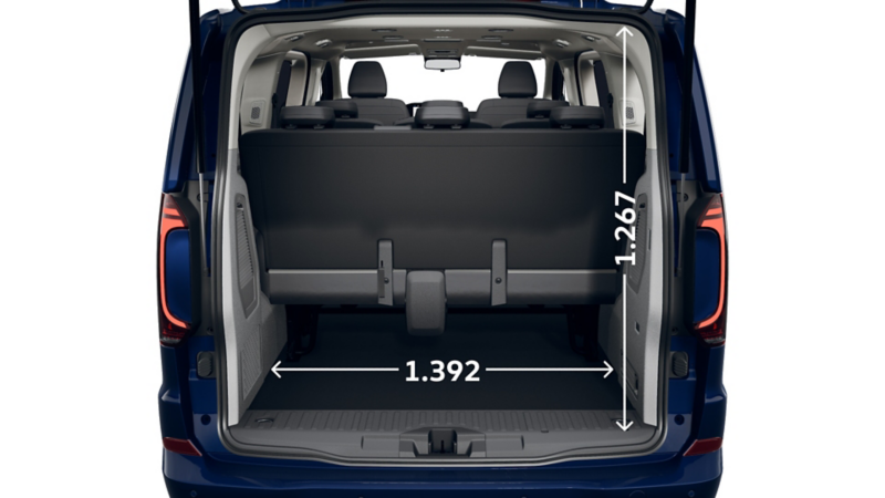 e-Caravelle Style kurzer Radstand Laderaum