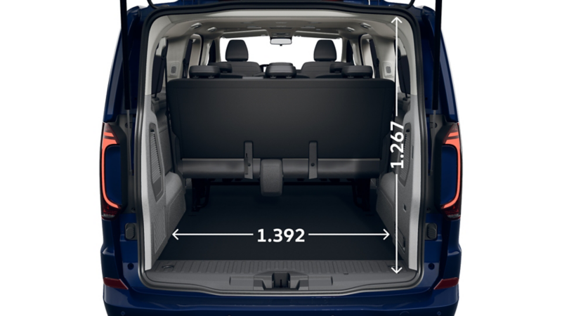 e-Caravelle Style langer Radstand Laderaum