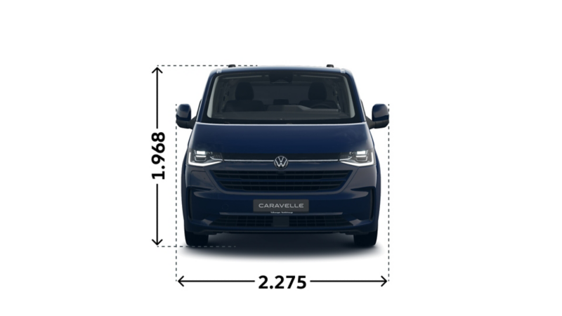 e-Caravelle Style langer Radstand Front