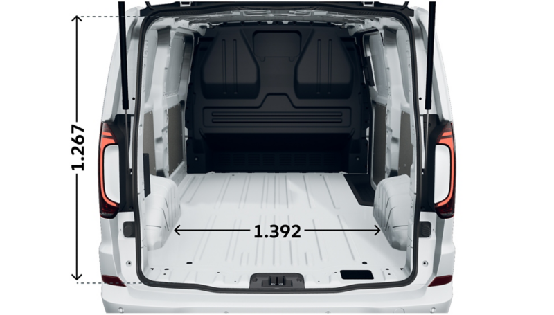 e-Transporter Kastenwagen Edition kurzer Radstand hinten