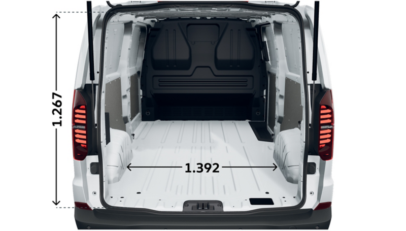 e-Transporter Kastenwagen langer Radstand hinten