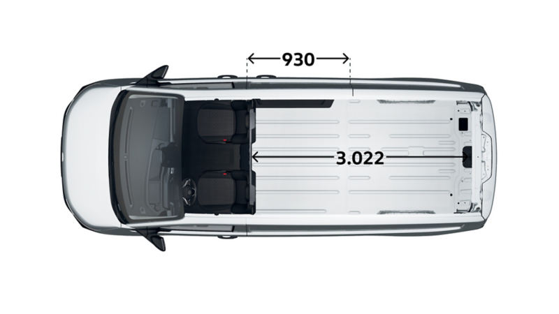 e-Transporter Kastenwagen langer Radstand oben