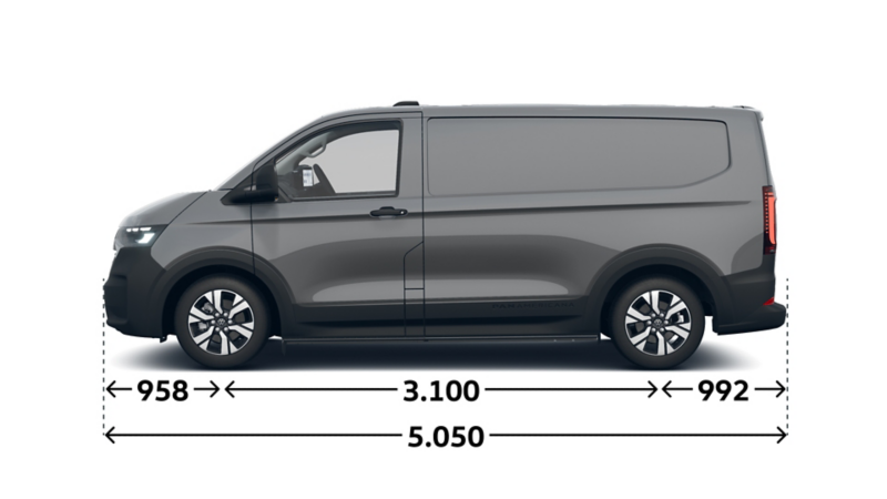 e-Transporter Kastenwagen PanAmericana kurzer Radstand Seite