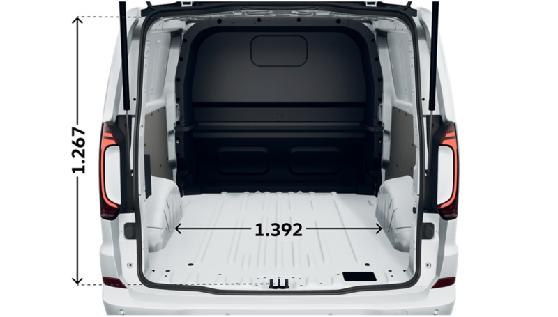 e-Transporter Kastenwagen Plus Edition langer Radstand hinten