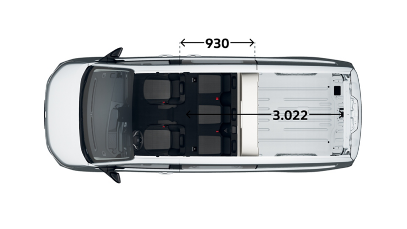e-Transporter Kastenwagen Plus Edition langer Radstand oben