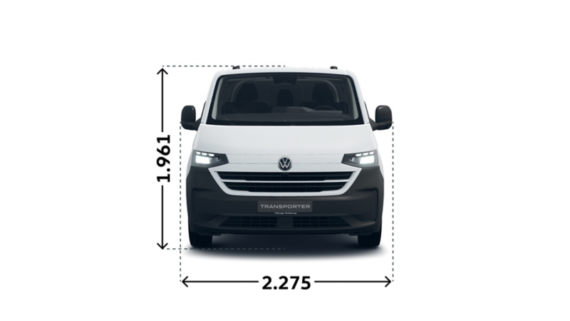e-Transporter Kastenwagen Plus kurzer Radstand vorne