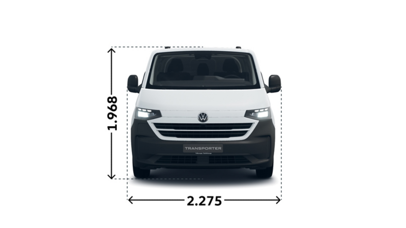 e-Transporter Kastenwagen Plus langer Radstand vorne