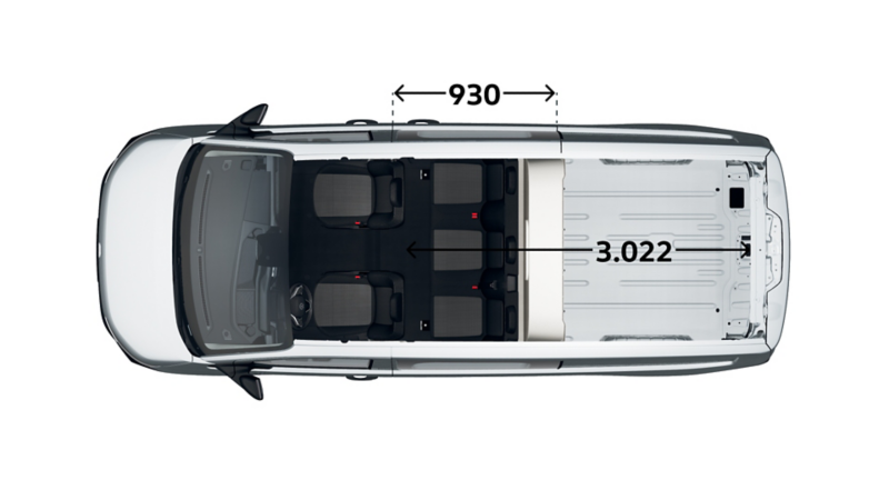e-Transporter Kastenwagen Plus langer Radstand oben