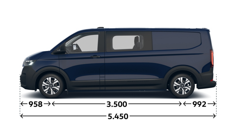 e-Transporter Kastenwagen Plus PanAmericana langer Radstand Seite